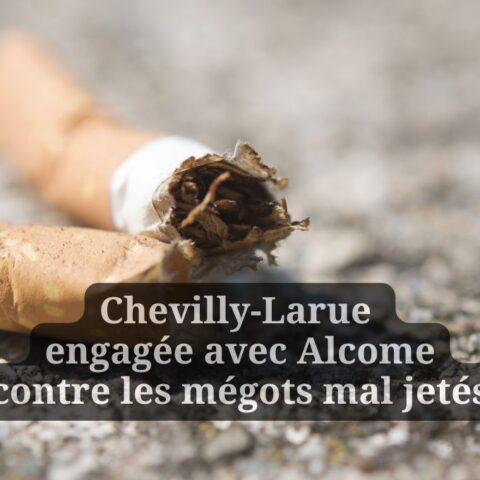 Chevilly-Larue engagée avec Alcom contre les mégots mal jetés