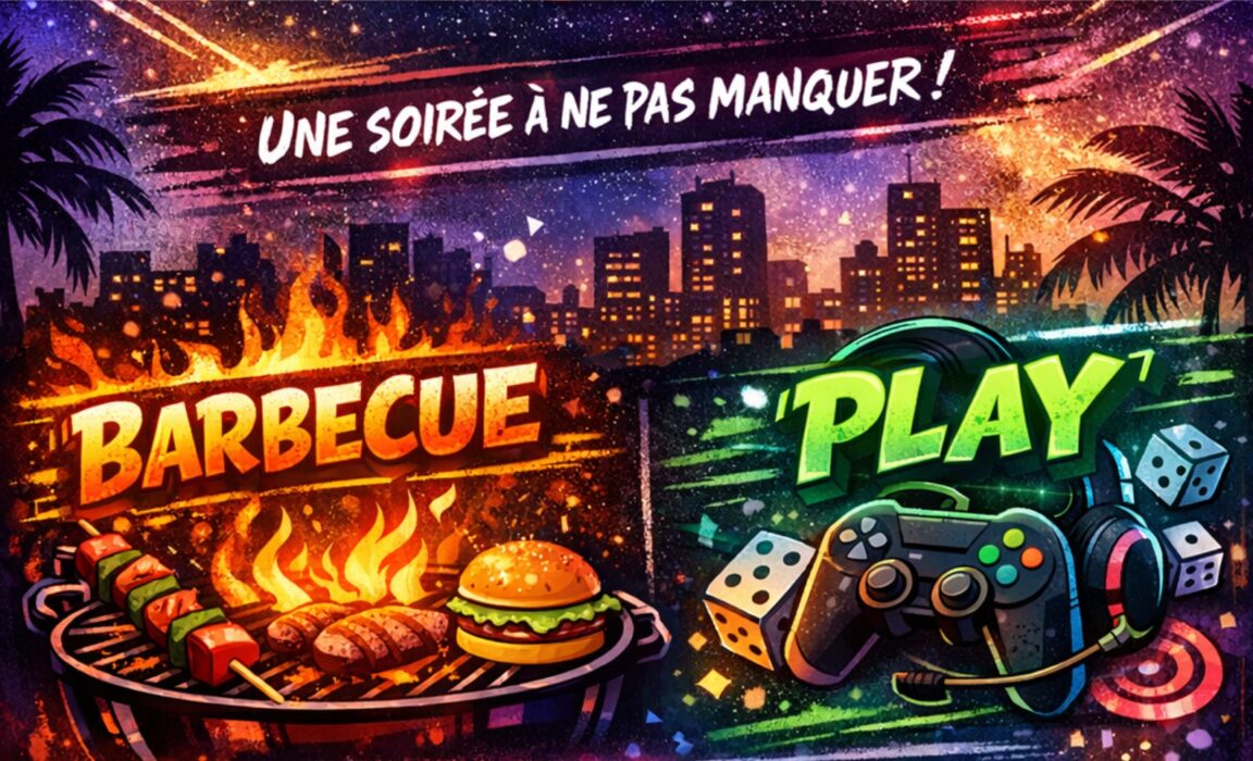 Une soirée à ne pas manquer ! Barbecue Play