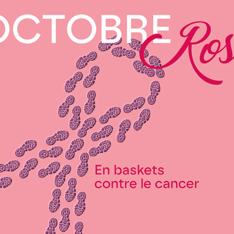 octobre rose en baskets contre le cancer